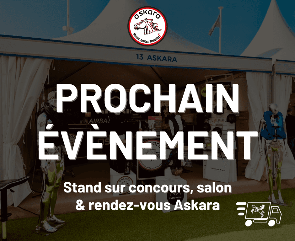 Retrouvez ici la liste de nos prochains stands Askara : Lieu, date et type d'évènement