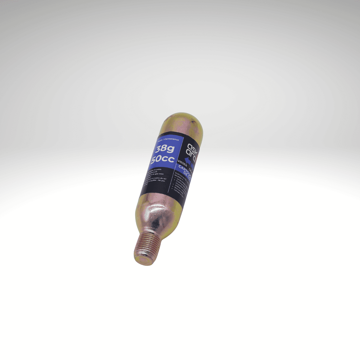 Cartouche CO2 pour gilet airbag